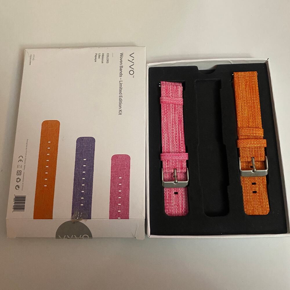 Bundle of 2 Vyvo Woven Watch Bands Limited Edition